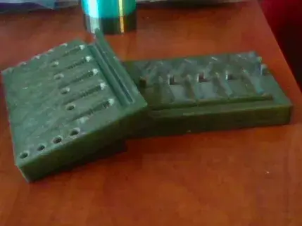soft plastic grub mold for fishing(ringed)