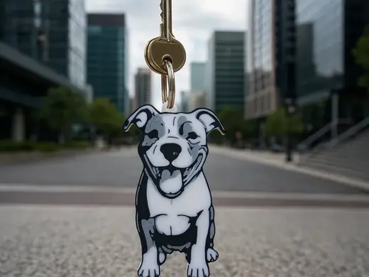 portachiavi Staffordshire Bull
