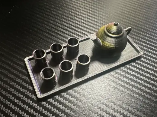 小型茶具模型(仅需21g)