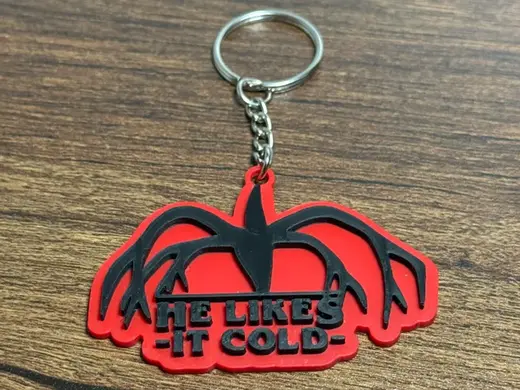 Mind Flayer “He Likes It Cold” Keychain