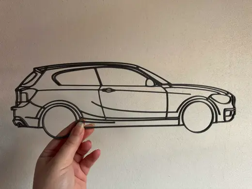 BMW 1 Series 3-Door Silhouette F21