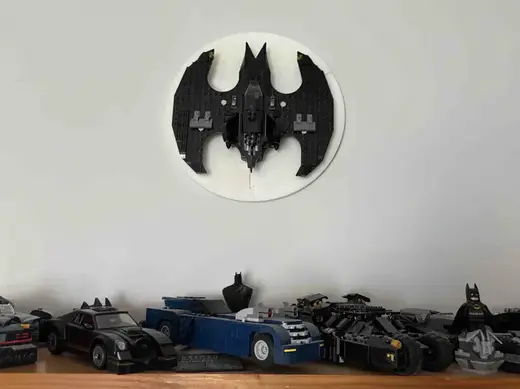 Display Moon for Brick Batwing Set 76265