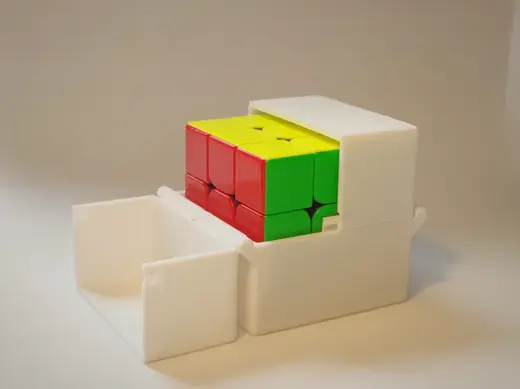 Rubik's cube case | print in place