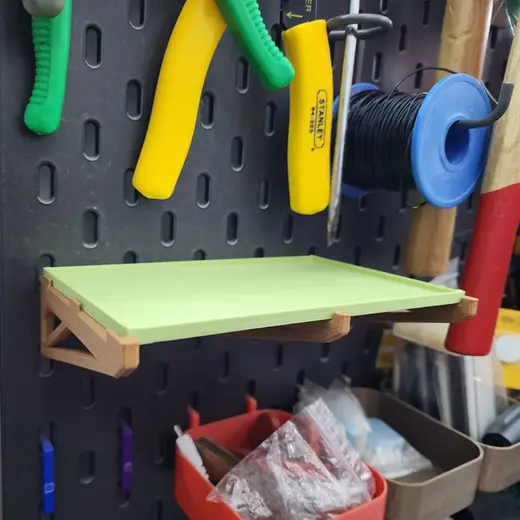 Mini Shelf Skadis ikea hanger