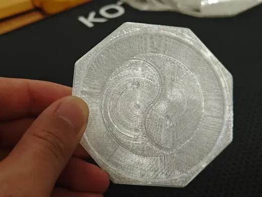 简约八卦太极杯垫