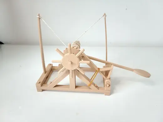 Catapulta di Leonardo Da Vinci