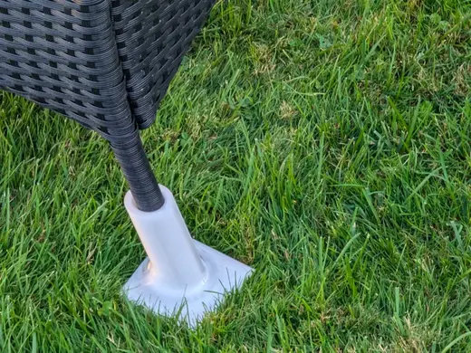 Patio chair grass pad