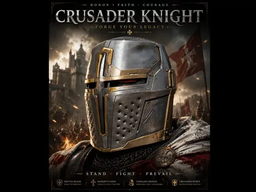 Crusader Knight Helmet