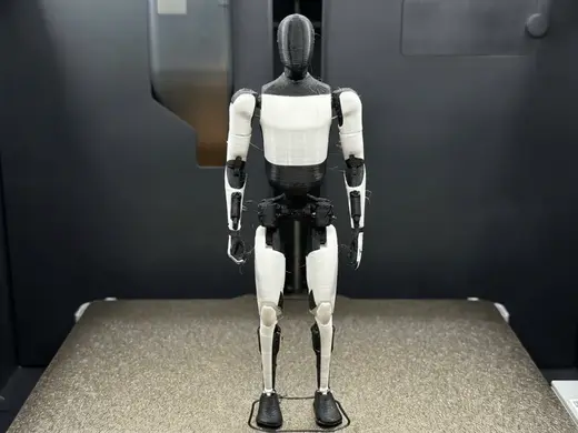 马斯克特斯拉人形机器人擎天柱tesla optimus v2第二版
