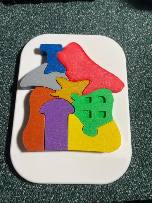House puzzle for kids