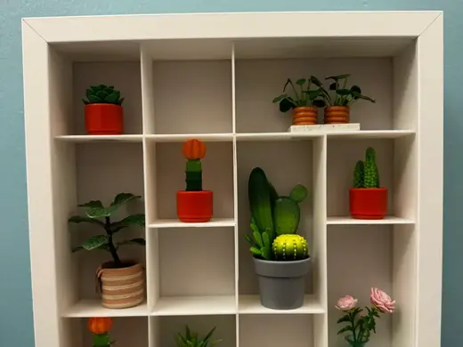 Miniverse inserts (4x4) for IKEA Sannahed 25x25