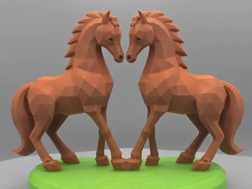Whispering Hearts Horse Sculpture