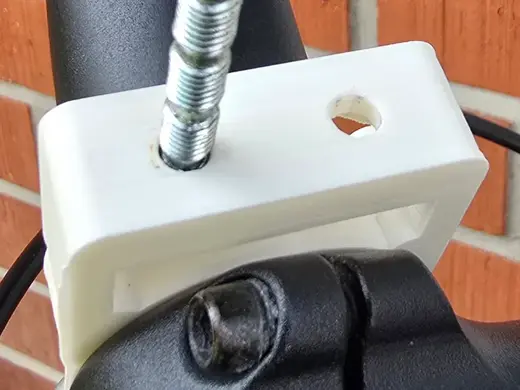 Custom Screw Mount for bike