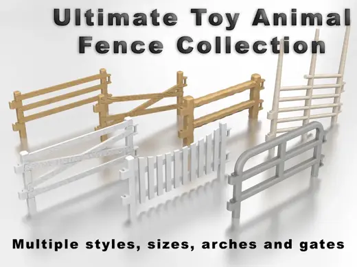 Ultimate Toy Animal Fence Collection (Schleich)