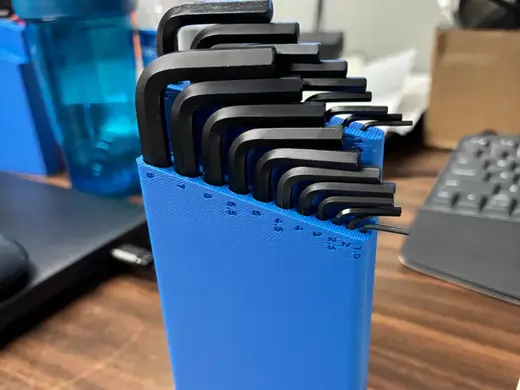 Metric Hex Key Holder