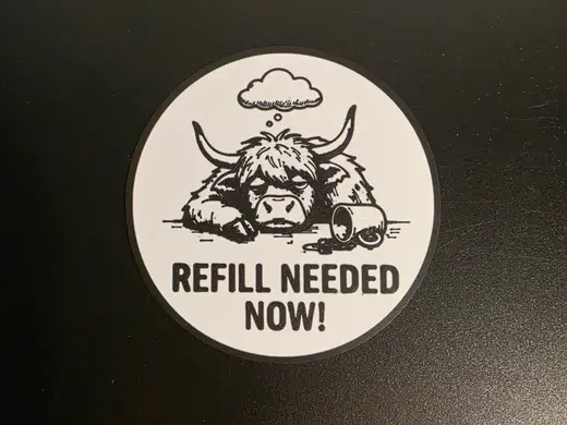 Refill Needed Now!
