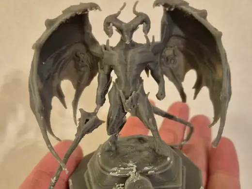 Demon with lance