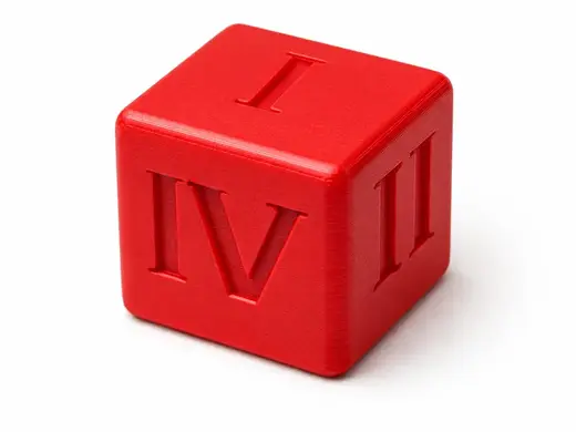 Roman Numeral Dice