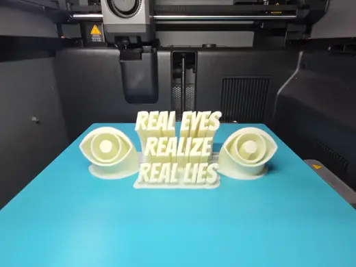 Real Eyes, Realize, Real Lies