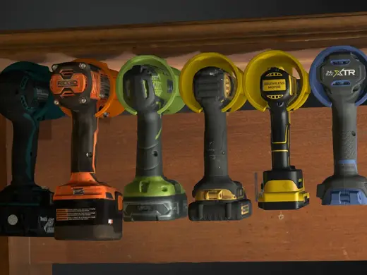 Universal Cordless Impact Driver/Drill Holder