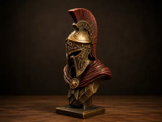 The Odyssey Spartan Warrior Bust