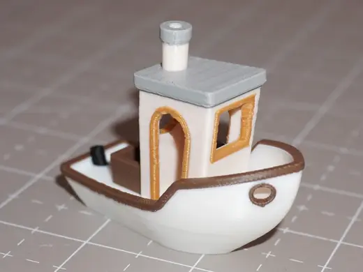 H2C Feature Print | Six Color Benchy