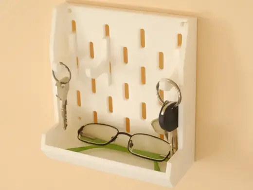 Skadis Multi-Organizer: Keys & Remote Control Tray