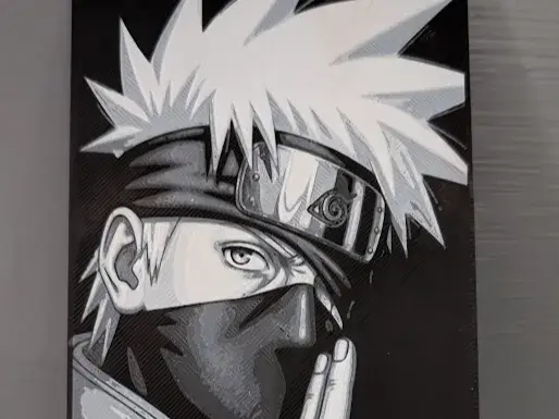 Kakashi Hatake - Naruto Shippuden Hueforge