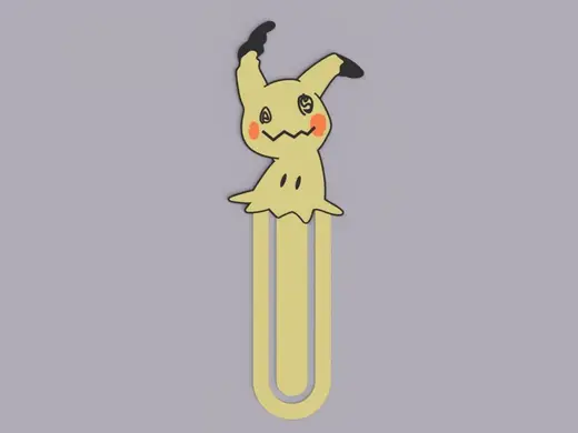 Pokemon-Mimikyu-Bookmark/ Mimigma-Lesezeichen