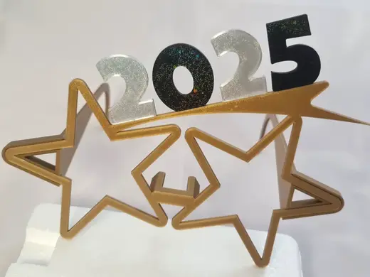 New Year's Eve glasses