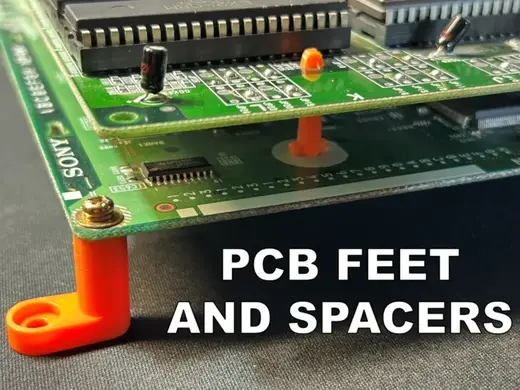 M3 PCB Feet, Stand-offs and Spacers