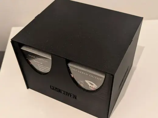 Grimcoven sleeved cards organizer