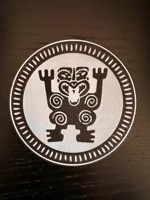 Tribal UK Record Label Coaster
