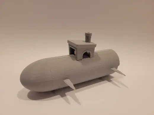 Benchy submarine