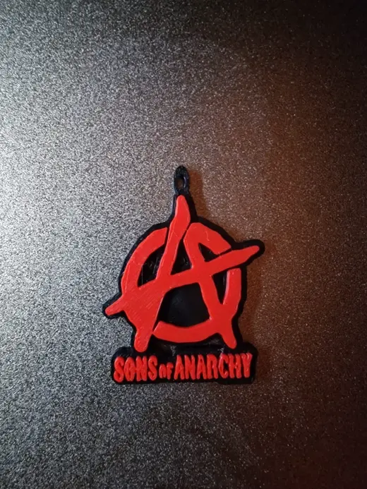 Sons of Anarchy Keychain SOA