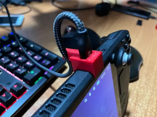 Steam Deck USB-C port Strain Relief