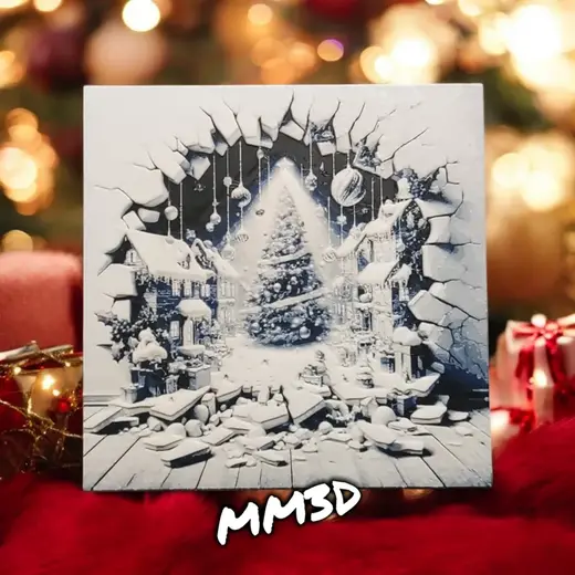 christmas landscape hueforged