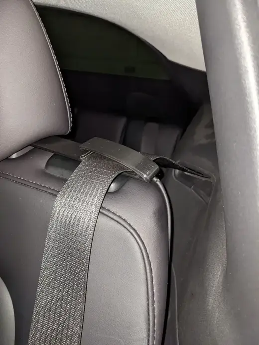 Tesla Model Y 2nd Row Seatbelt Guide - Easy to Install