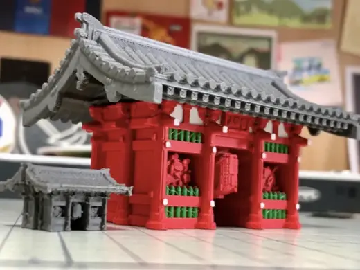 Kaminarimon 雷門 Thunder Gate, Asakusa, Tokyo, Japan