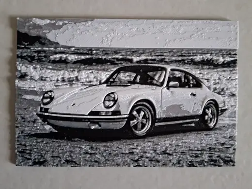 Porsche 911 old - Hueforge