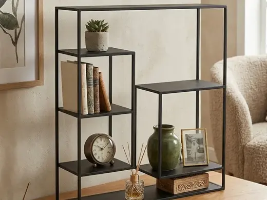 Modernes Geometrisches Regal – Dekoratives Design