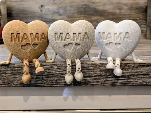 Heart articulated leg - Mama