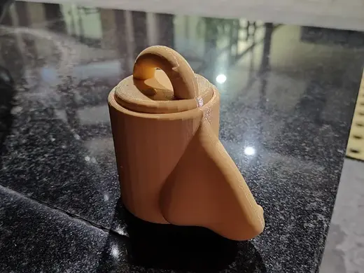 The Grossly Captivating Pimple-Nose Stash Jar