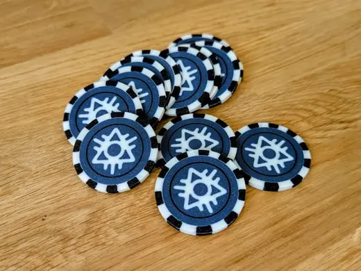 Boomtown Logo Poker Chip
