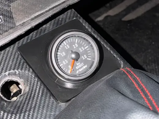 porta manometro 53mm mitsubishi evo 7 (VII)