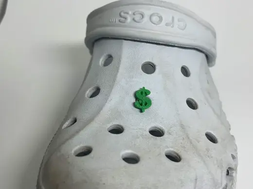 Dollar LOGO for Crocs ONLY 1 GRAMM