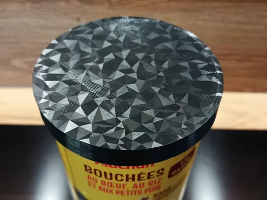 Airtight lid for tin can (diameter 100mm)