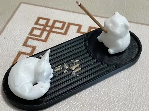 小动物们的线香座