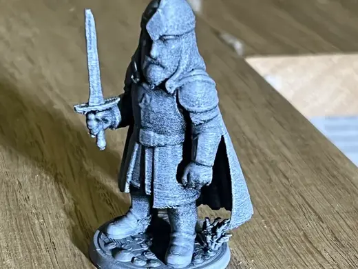 miniature lord of the ring gondor capitaine