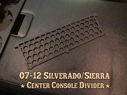 07-12 Silverado/Sierra Center Console Divider